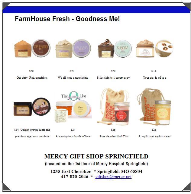 Mercy Gift Shop Springfield FarmHouse Fresh