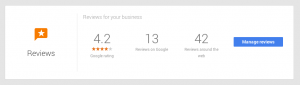 Managing Google business profile reviews