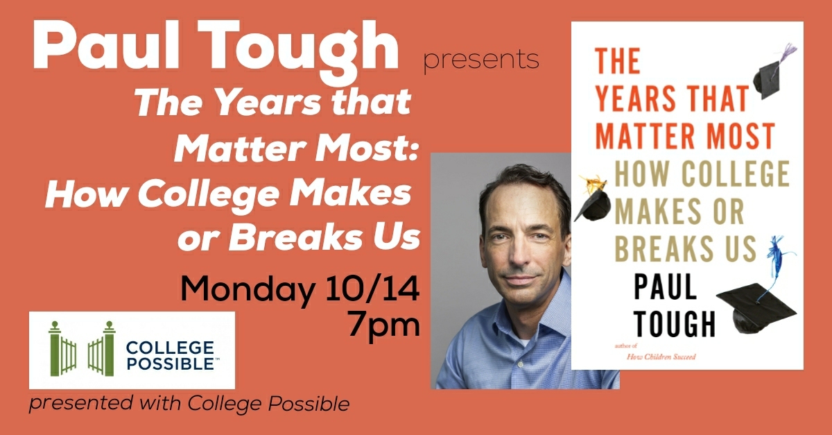 The Years that Matter Most How College Makes or Breaks Us