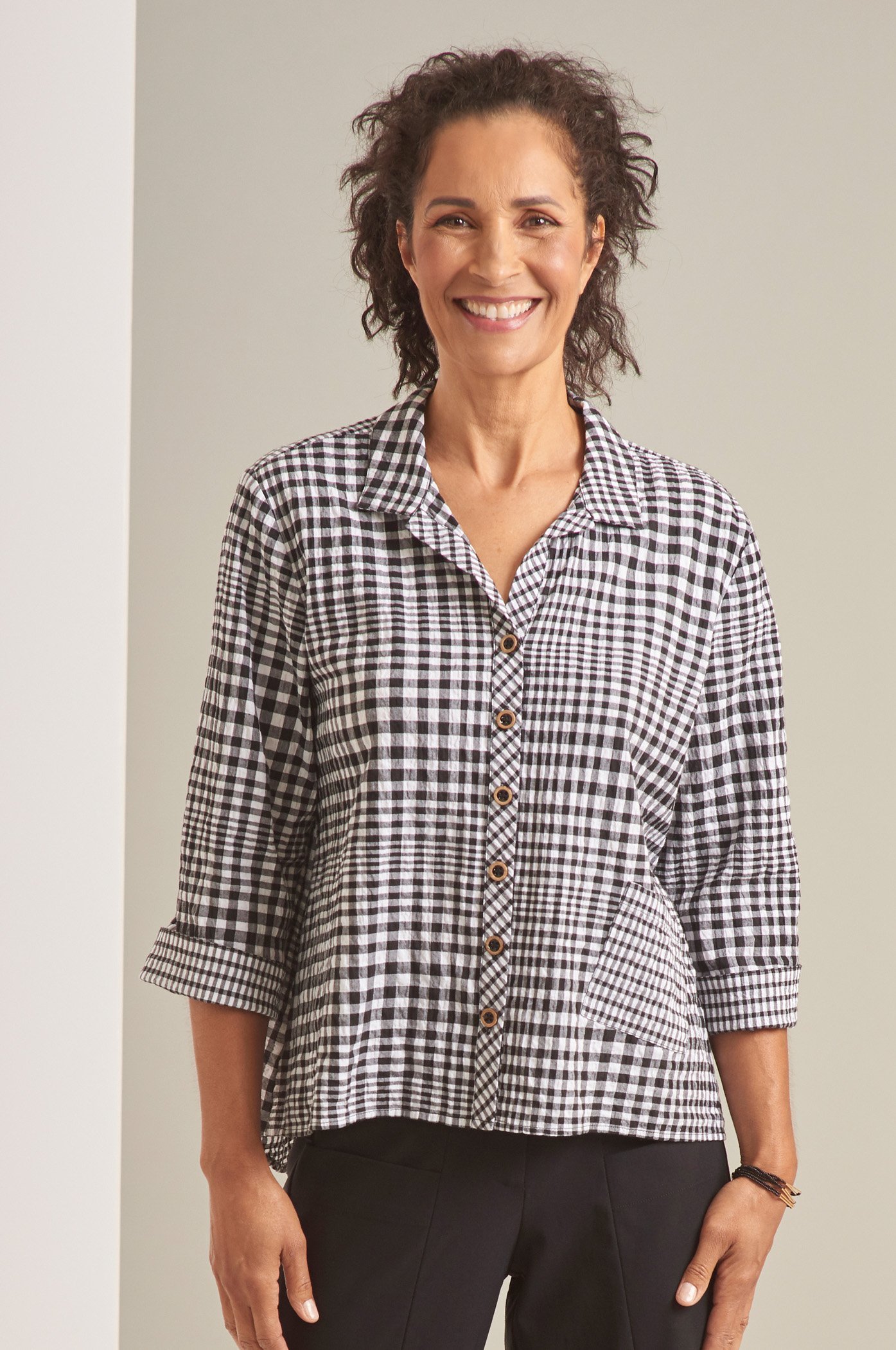 Nantucket Check Swing Shirt