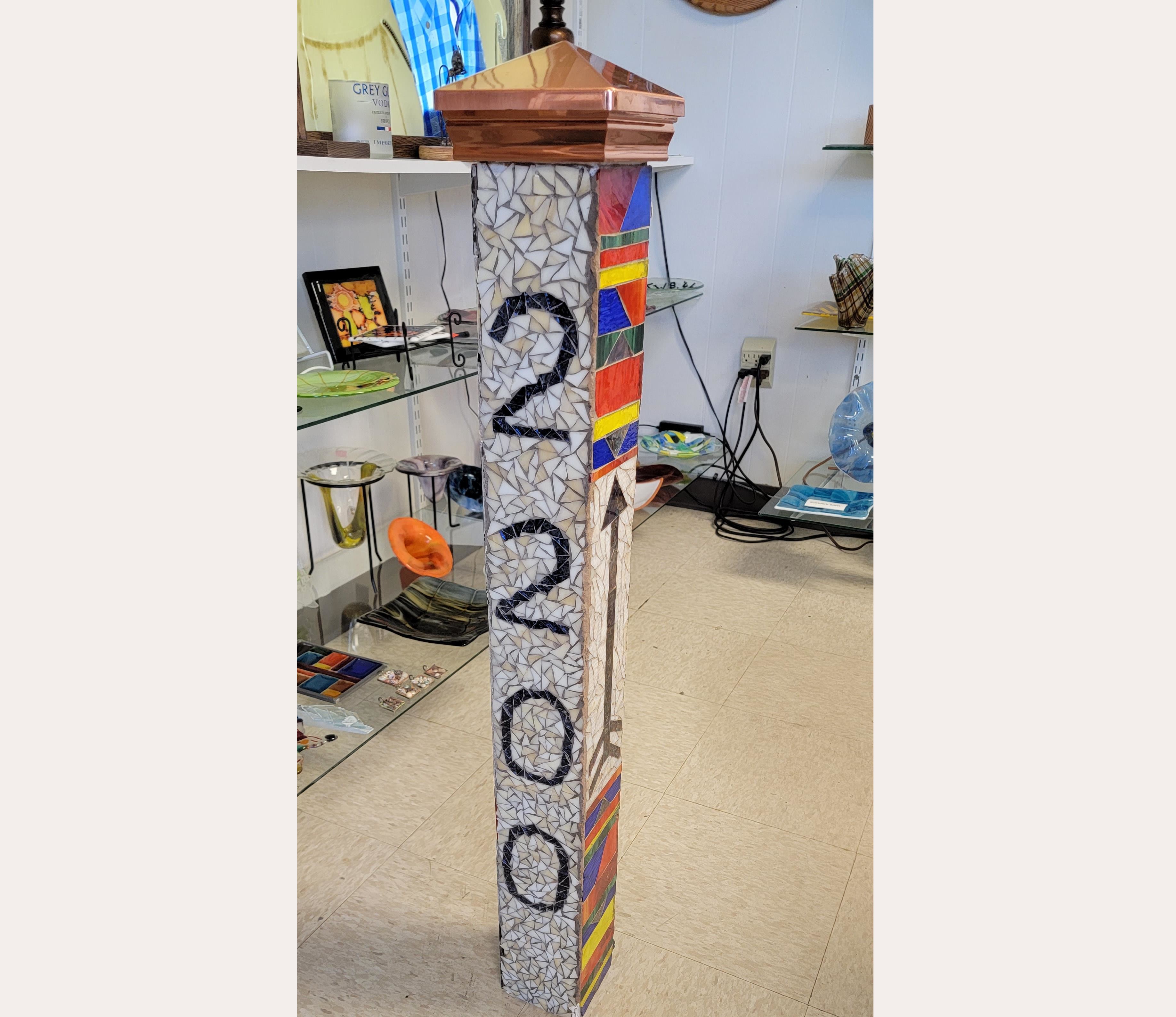 <strong><span style="font-size:24px">Mosaic Peace Pole</span></strong>
