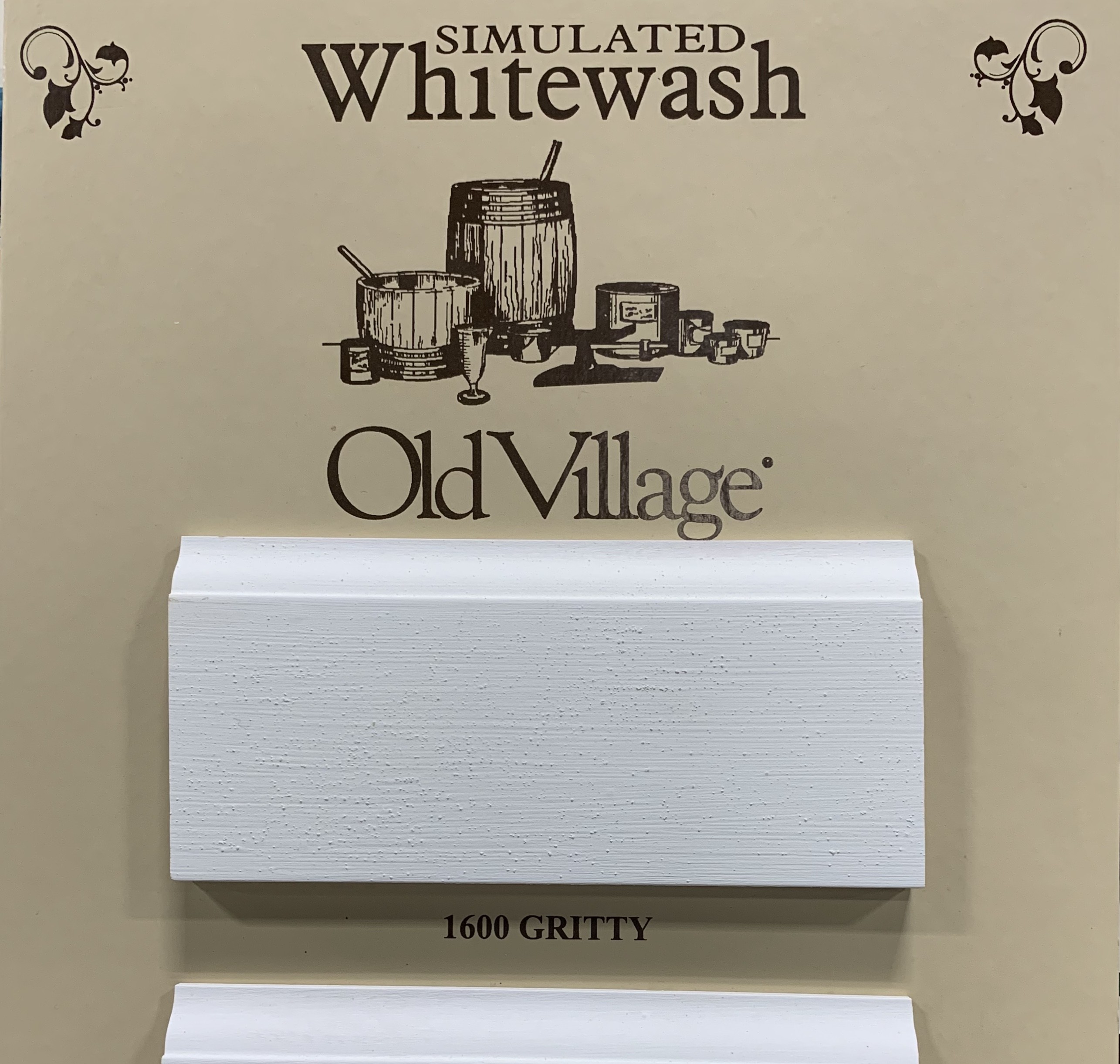 Old Village Simulated Whitewash