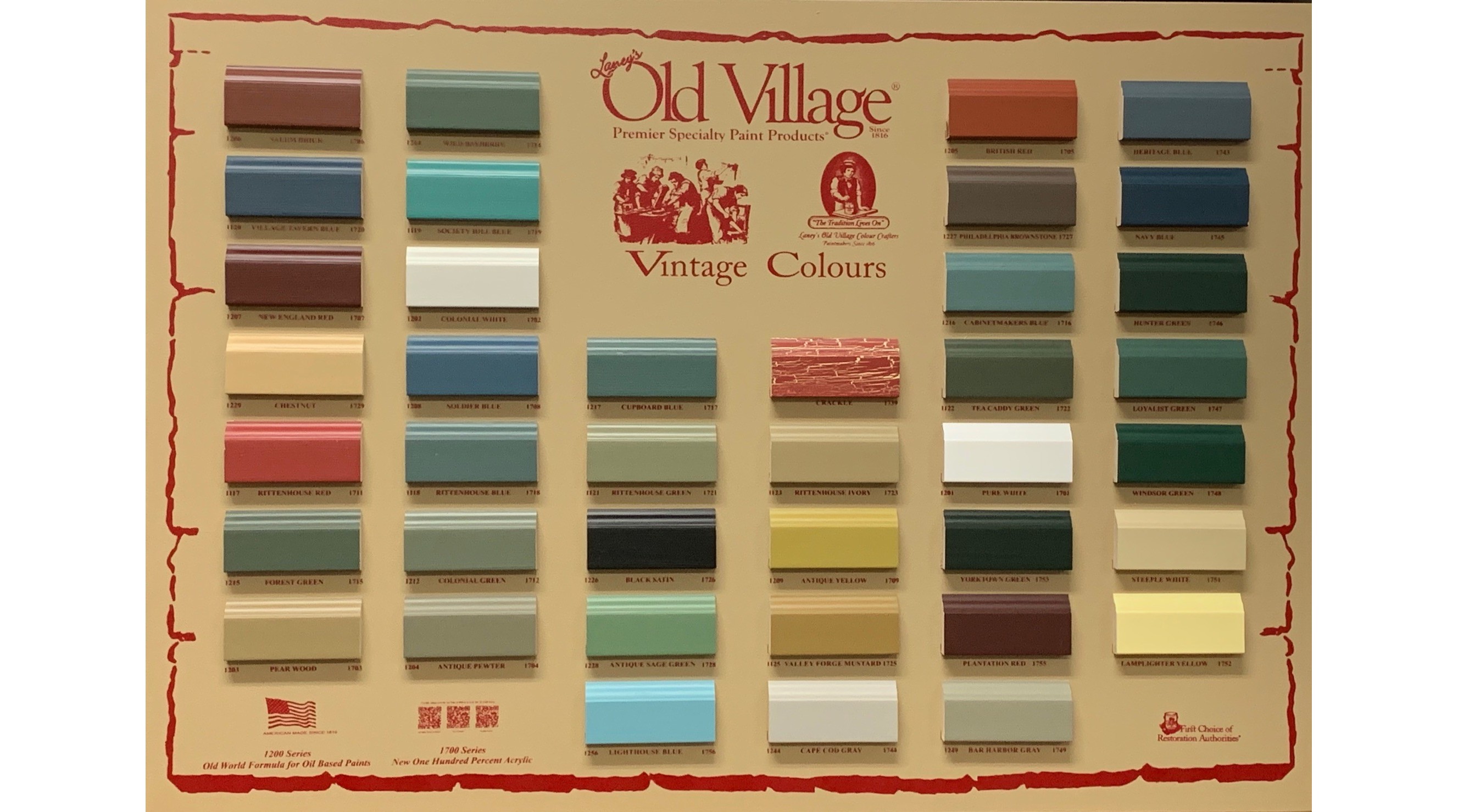 Old Village <em>VINTAGE</em>&nbsp;Waterbase Paint&nbsp;