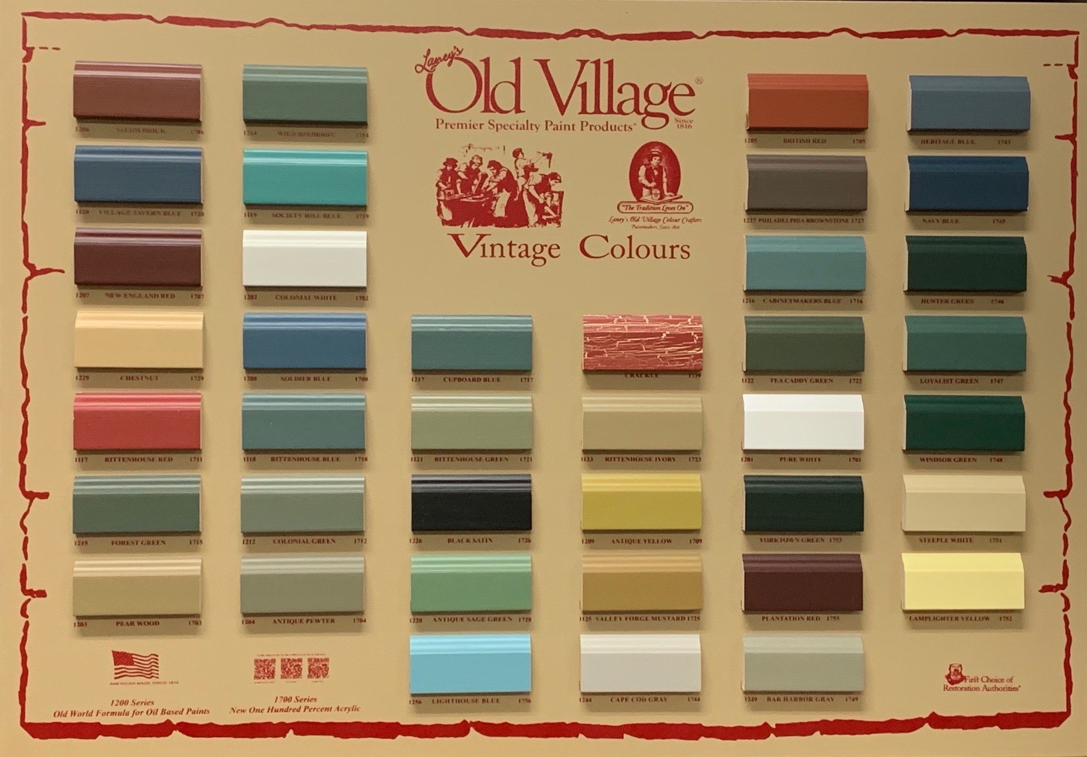 Old Village Acrylic Waterbase Paint&nbsp;