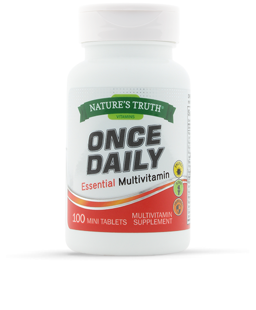 Nature&#39;s Truth Once Daily Essential Multi Vitamins, 100 Count